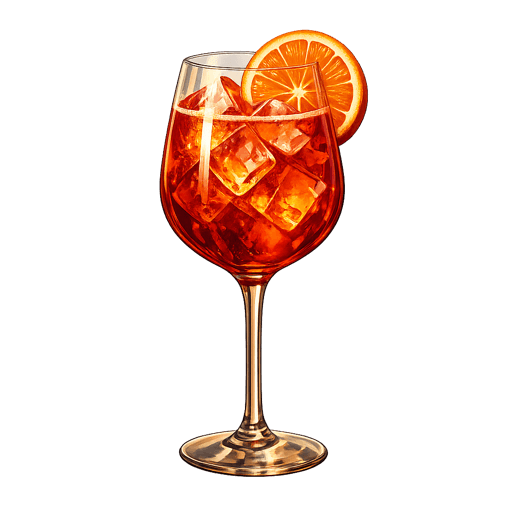 Campari Spritz cocktail