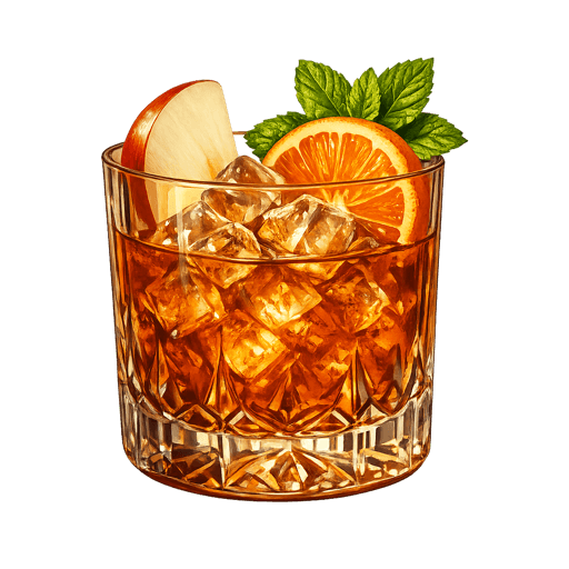 Autumn Whiskey Smash
