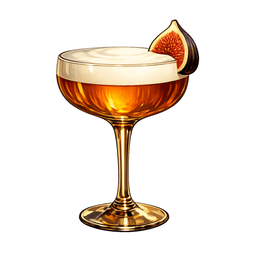 Fig Whiskey Sour