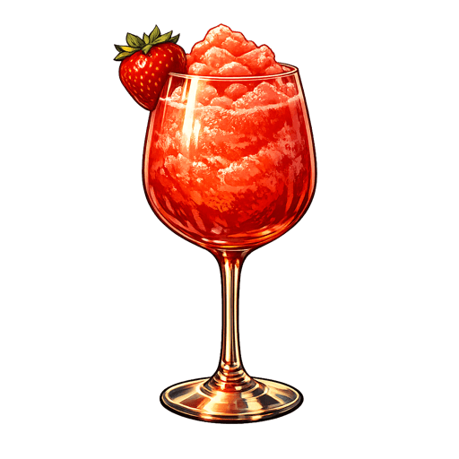Frosé cocktail