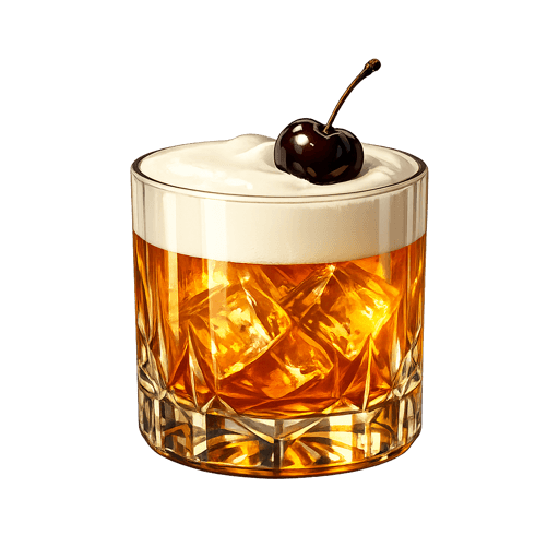 Maraschino Whiskey Sour