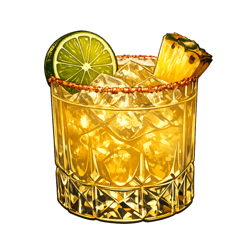 Spicy Pineapple Margarita