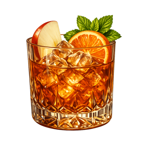 Autumn Whiskey Smash