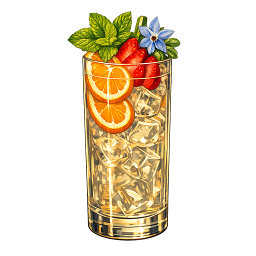 Difford's Fruit Cup cocktail