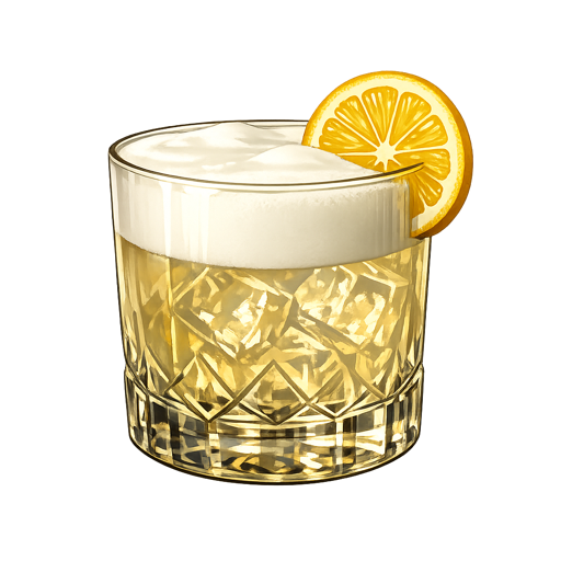 Elder Sour cocktail