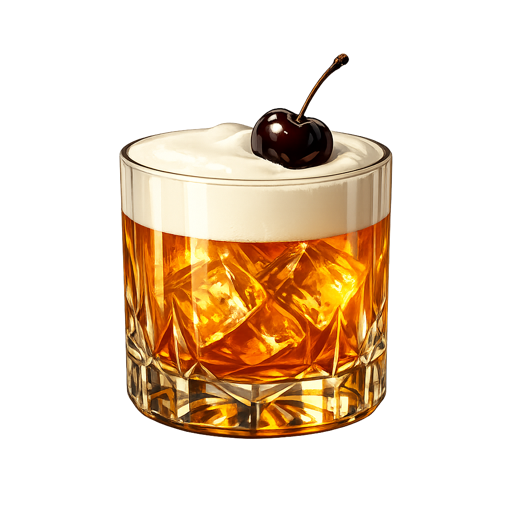 Maraschino Whiskey Sour