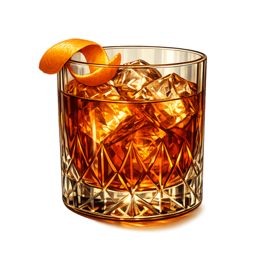 Spiced Vanilla Old Fashioned cocktail